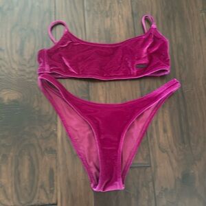 Velvet bikini